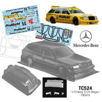 Clear Body Mercedes-Benz S124 Wagon 190mm (1/10) Clear Body Mercedes-Benz S124 Wagon 190mm (1/10)