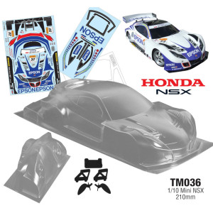 Clear Body Honda NSX for M-chassis (1/10)