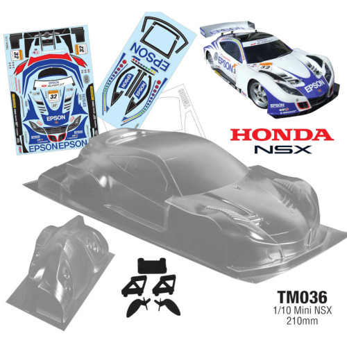 Clear Body Honda NSX for M-chassis (1/10)