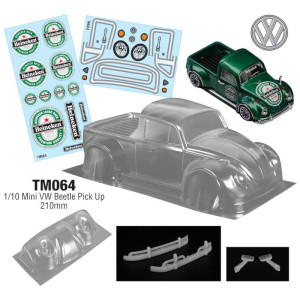 Clear Body Volkswagen Beetle Pick Up - Heineken for M-chassis (1/10)