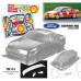Carrosserie non peinte Ford Sapphire Shell pour M-chassis (1/10) Carrosserie non peinte Ford Sapphire Shell pour M-chassis (1/10)