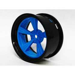 Drift Super Rim Set Black & Blue Mandarin 1/10 (2Pcs) Drift Super Rim Set Black & Blue Mandarin 1/10 (2Pcs)