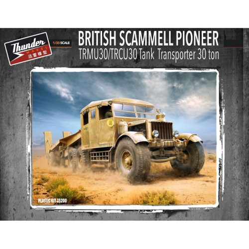 British Scammell Pioneer TRMU/TRCU30 Tank Transporter (1/35)