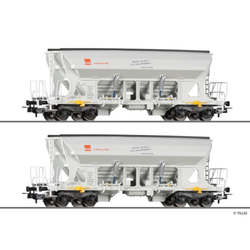HVLE Coffret de wagons pour le transport de marchandises en vrac Faccns (H0) HVLE Coffret de wagons pour le transport de marchandises en vrac Faccns (H0)