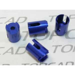 Mini-Inferno Alloy Bevel Cup / (blue) (4pcs) Mini-Inferno Alloy Bevel Cup / (blue) (4pcs)