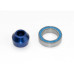 Adaptateur roulement en aluminium 6061-T6 Bleu Adaptateur roulement en aluminium 6061-T6 Bleu