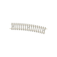 Curved Track with Concrete Ties R2b - 15deg (N)