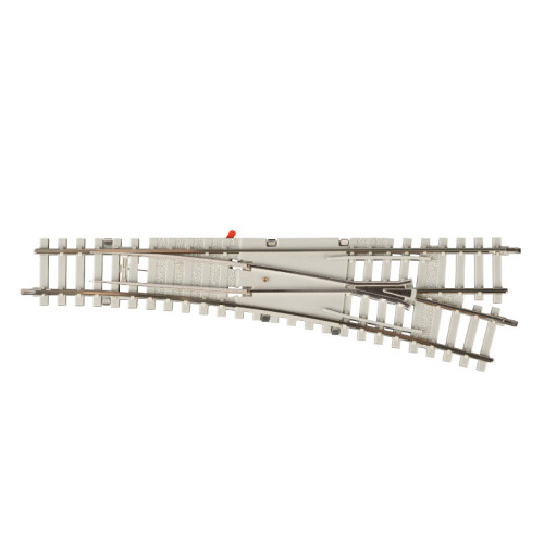 Aiguillage à gauche avec traverses en béton rayon 112.6mm (N) Aiguillage à gauche avec traverses en béton rayon 112.6mm (N)
