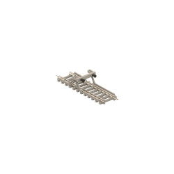 Prellbock mit Betonschwellen, Länge 50,0 mm (N)