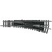 Aiguillage droit 112.6mm R4 - 15° (N)