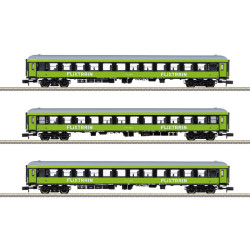 Cofrret de voitures grandes lignes FlixTrain (N) Cofrret de voitures grandes lignes FlixTrain (N)
