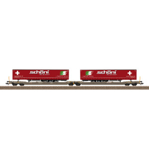 Hupac AG Type Sdggmrss Double Pocket Car T3000e (H0)