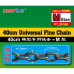 40cm Universal Fine Chain (M-Size 1.0x1.8mm)