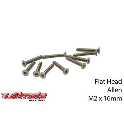 Countersunk Screw M2x16 (10Pcs)