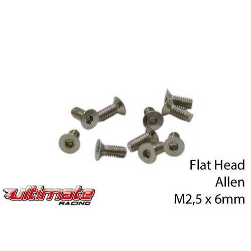 Countersunk Screw M2.5x6 (10Pcs)