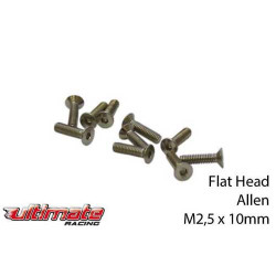 Countersunk Screw M2.5x10 (10Pcs)