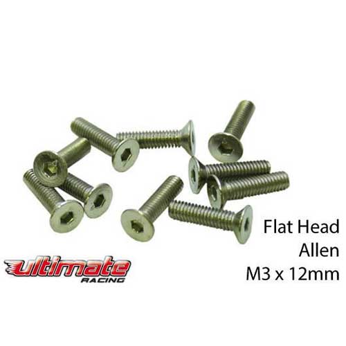 Countersunk Screw M3x12 (10Pcs)