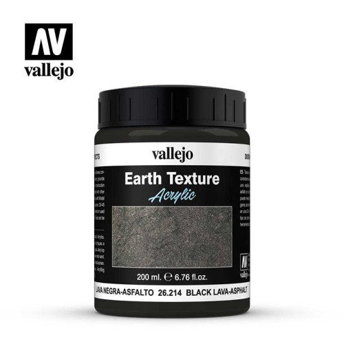 Earth Textures: Black Lava Asphalt (200ml) Earth Textures: Black Lava Asphalt (200ml)