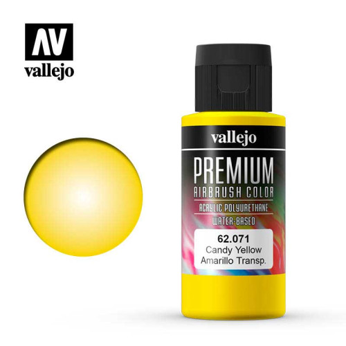 Premium RC-Color Candy Yellow 60ml Premium RC-Color Candy Yellow 60ml