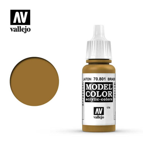 VALLEJO Model Color Brass (174) VALLEJO Model Color Brass (174)