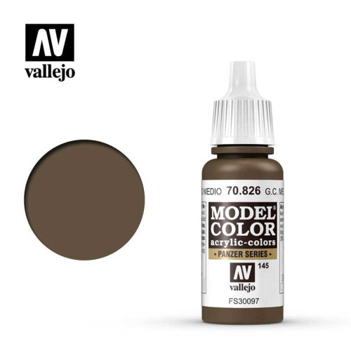 VALLEJO Model Color G.C. Med. Brown (145)