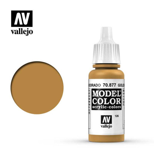 VALLEJO Model Color Goldbrown (126) VALLEJO Model Color Goldbrown (126)