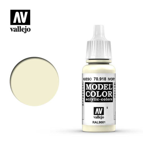 VALLEJO Model Color Ivory (005)