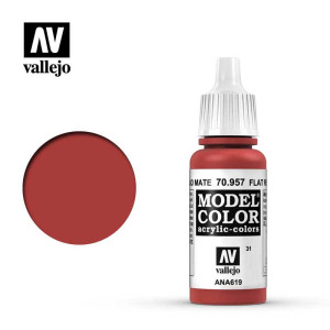 VALLEJO Model Color Flat Red (031)