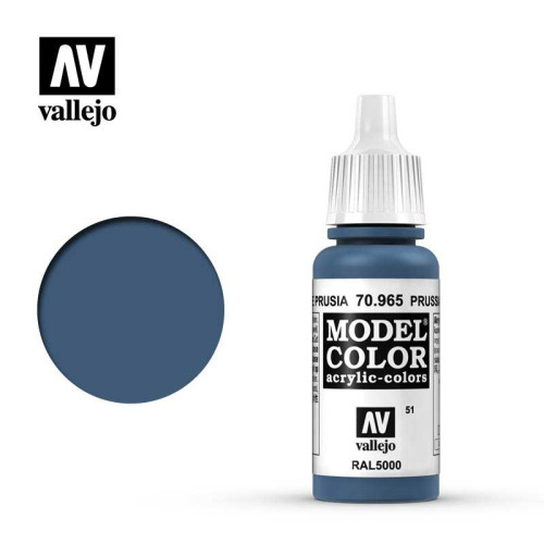 VALLEJO Model Color Prussian Blue (051)