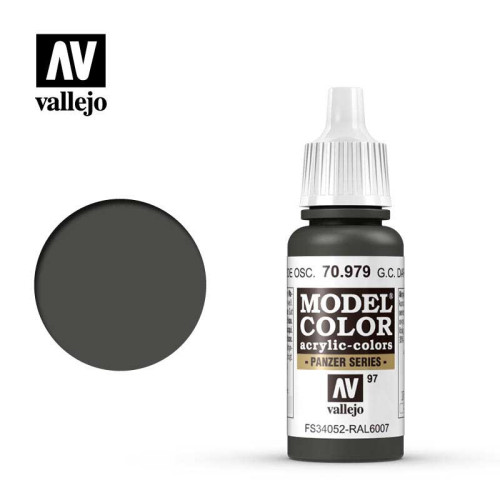 VALLEJO Model Color GC Dark Green (097)