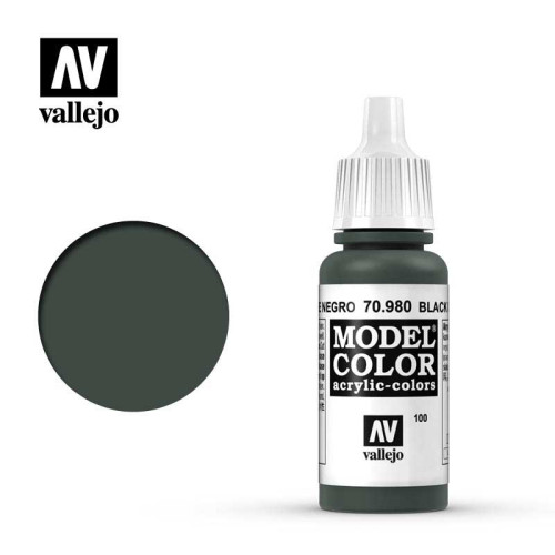 VALLEJO Model Color Black Green (100)