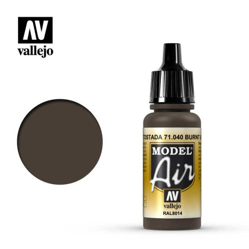 VALLEJO Model Air Burnt Umber 17ml VALLEJO Model Air Burnt Umber 17ml