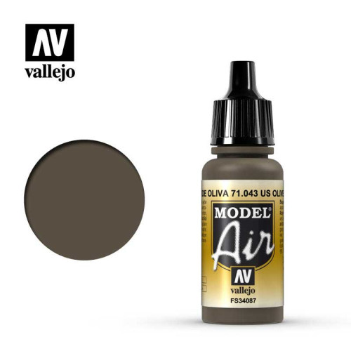 VALLEJO Model Air Olive Drab 17ml