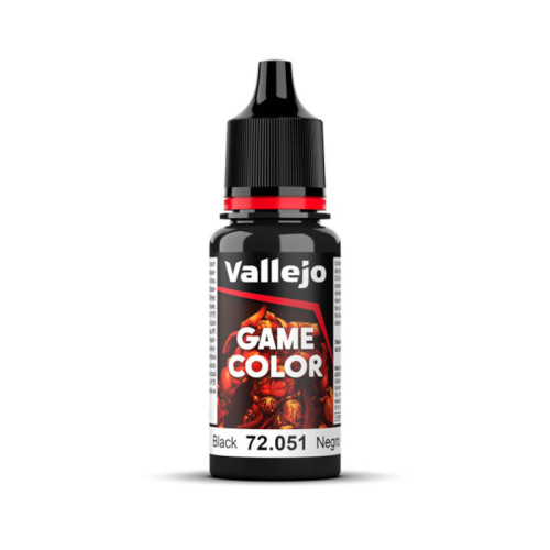 Game Color Black 17ml