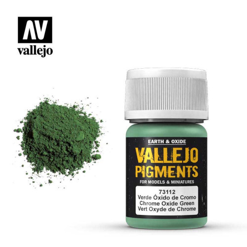 Vallejo Pigments Chrom-Oxid grün 30ml Vallejo Pigments Chrom-Oxid grün 30ml