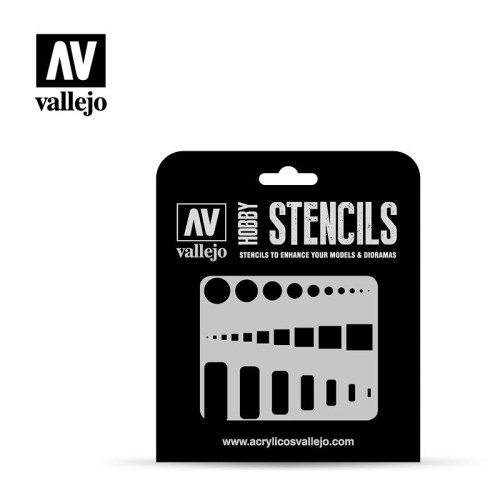 Stencil - Air Markings - Access Trap Doors (1/32,1/48,1/72)