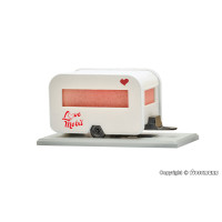 Love-mobile avec éclairage LED, en mouvement (H0)
