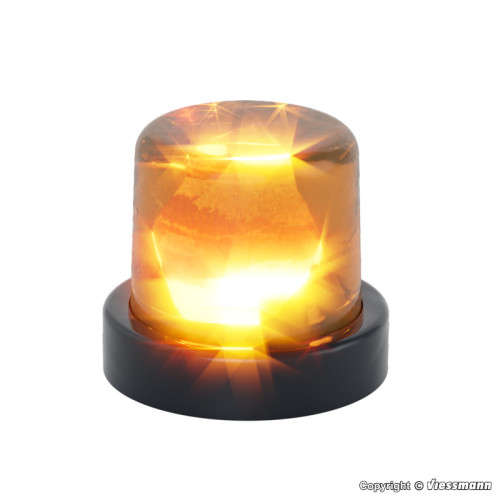 Feu clignotant avec LED jaune (H0) Feu clignotant avec LED jaune (H0)
