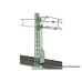 Radspannwerk kpl. mit Abspannmast (H0) Radspannwerk kpl. mit Abspannmast (H0)