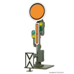 Form-Vorsignal, Scheibe starr, Flügel beweglich (H0) Form-Vorsignal, Scheibe starr, Flügel beweglich (H0)