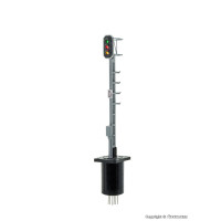 Signal lumineux de sortie aspect: 1/2 mât long CFF/RhB type L (H0)
