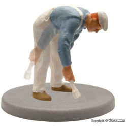 Journeyman painter bent, moving (H0)