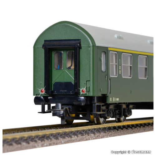 Lanternes arrière de train avec LED, 2 pièces (H0) Lanternes arrière de train avec LED, 2 pièces (H0)