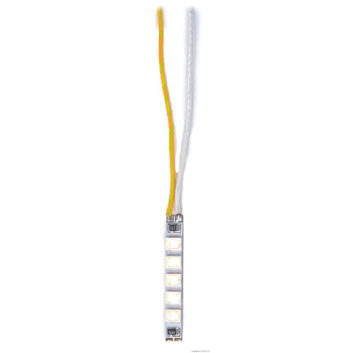 Mini LED light strips 2.3 mm wide with 5 LEDs white, 4 pieces Mini LED light strips 2.3 mm wide with 5 LEDs white, 4 pieces