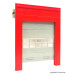 Roller shutter with motorized drive unit - Red (H0)