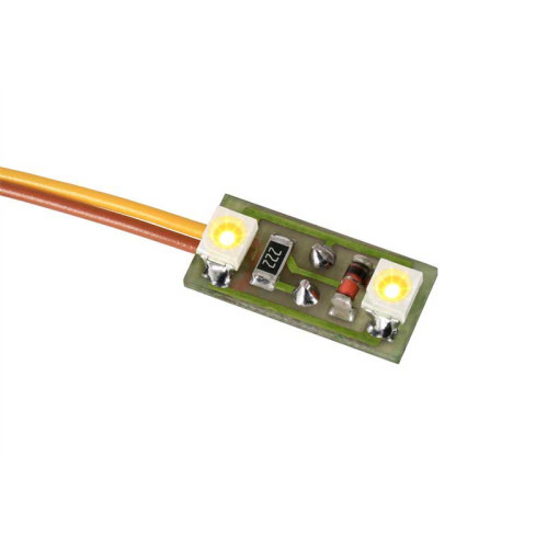 Huisverlichting met 2 LEDs, warmwit