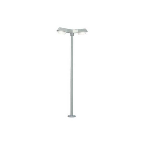 Lampadaire moderne, double (H0)