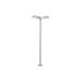 Lampadaire moderne, double (H0)