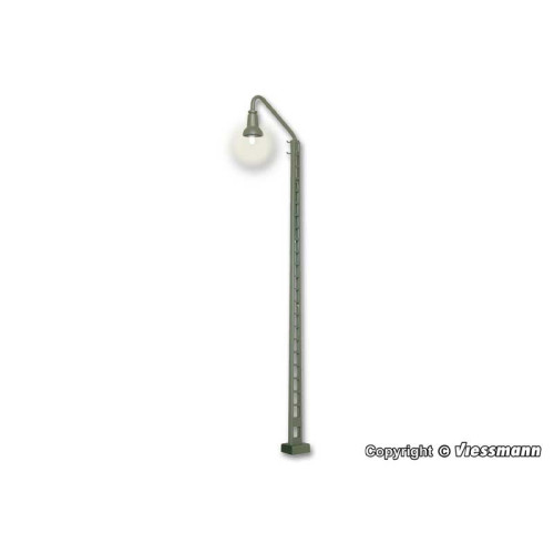 Bahnbetriebswerkleuchte, Kontaktstecksockel, LED warmweiß (H0)