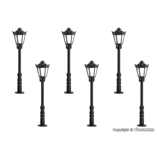 Park lamp, LED warm-white, 5+1 (N)